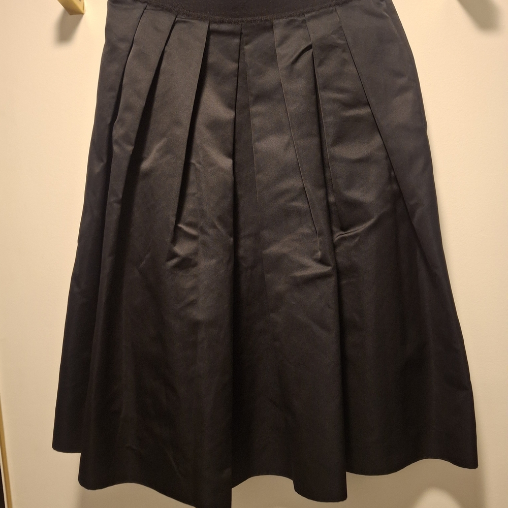 10 Crosby Derek Lam Black A-Line Skirt